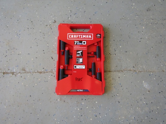 NEW 7PC CRAFTSMAN METRIC HEX KEY SET