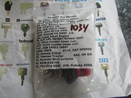 24PC EQUIPMENT KEY SET