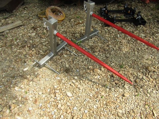 NEW 3PT HD BALE SPEAR