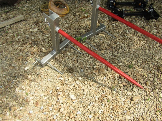 NEW 3PT HD BALE SPEAR