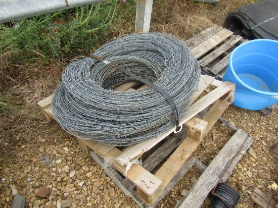 PALLET OF BARBWIRE