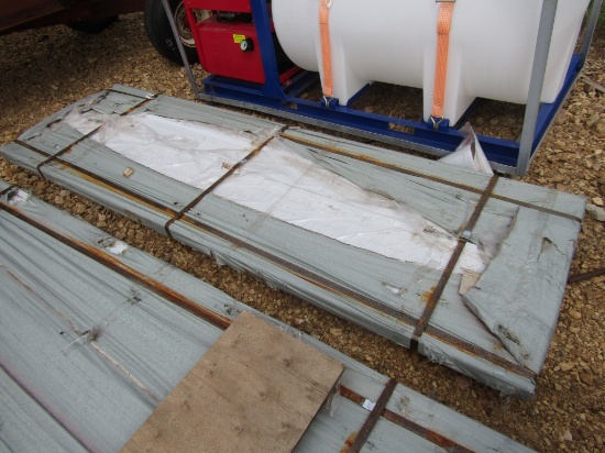 PALLET OF NEW ROOF METAL