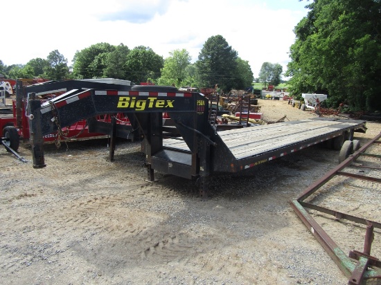 40FT BIG TEX GOOSENECK FLATBED TRAILER W/ TITLE