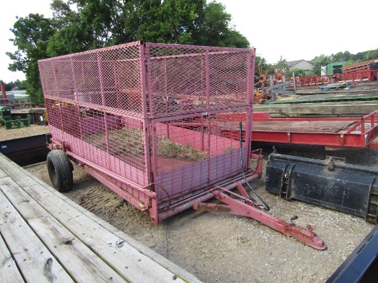 14FT HOG TRAILER W/ LIGHT KIT - NO TITLE