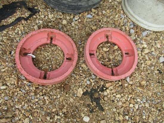(2) KUBOTA TRACTOR WHEEL WEIGHTS - 2X TIMES THE PRICE