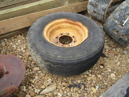 FRONT BACKHOE TIRE