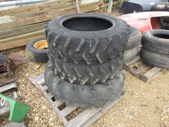 (3) FRONT TRACTOR TIRES