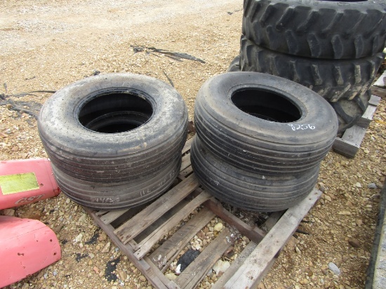 (4) NEW 11L-15 IMPLEMENT TIRES- 4X TIMES THE PRICE