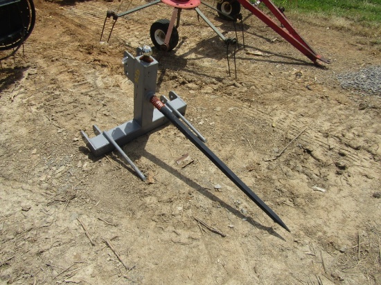 NEW 3PT HD HAY SPEAR W/ GOOSENECK BALL