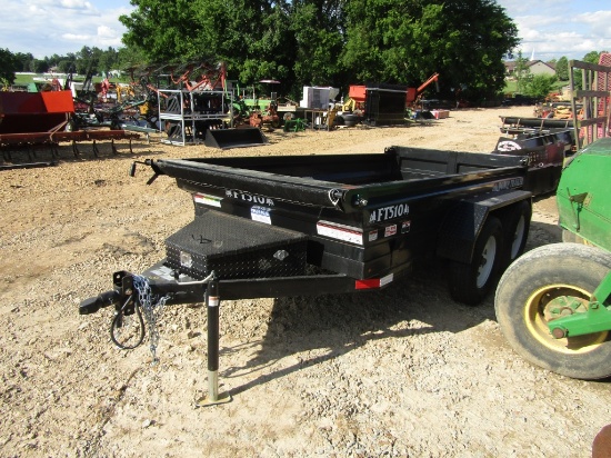 NEW 5'X10' IA BUMPERHITCH DUMP TRAILER W/ CO