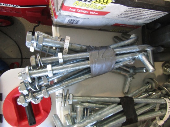 (10) LONG BOLT STYLE GATE PINS - ALL ONE PRICE