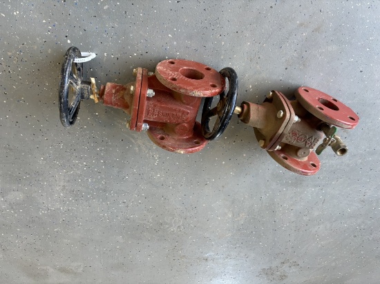 (2) WATER VALVES