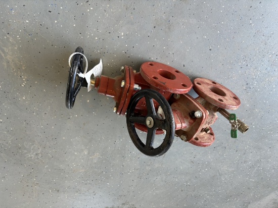 (2) WATER VALVES
