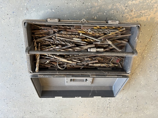 BOX OF DRILL BITS