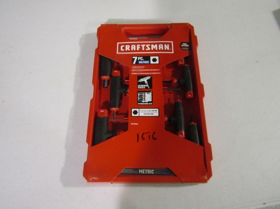 7pc Craftsman T Handle Hex set