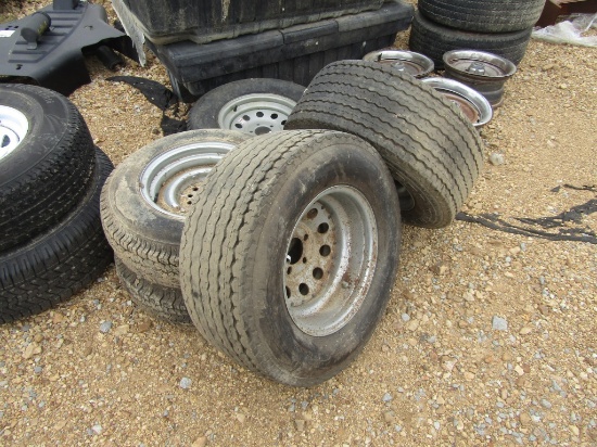 (4) Misc Tires and Rims