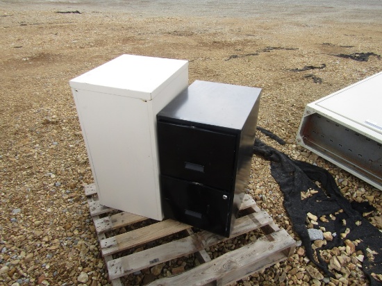 (2) Small Filing Cabinets
