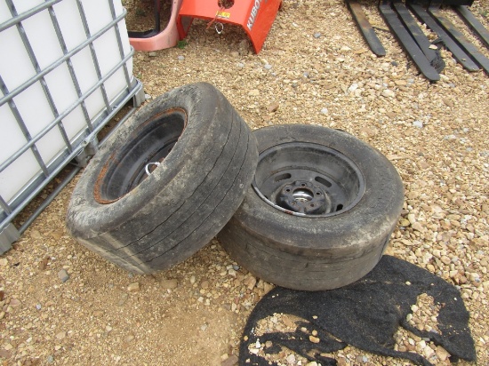 (2) 5 Lug Tires and Rims