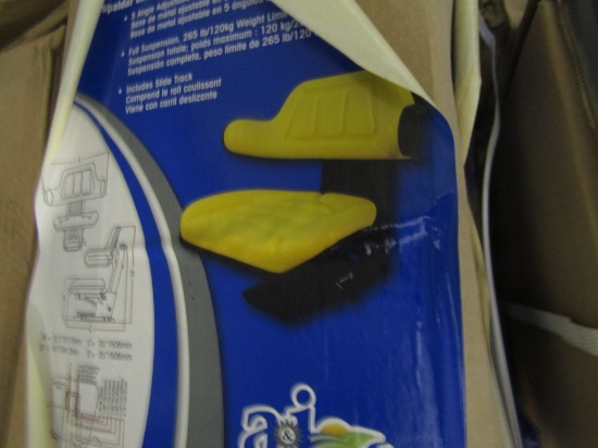New Yellow Universal Tractor Seat