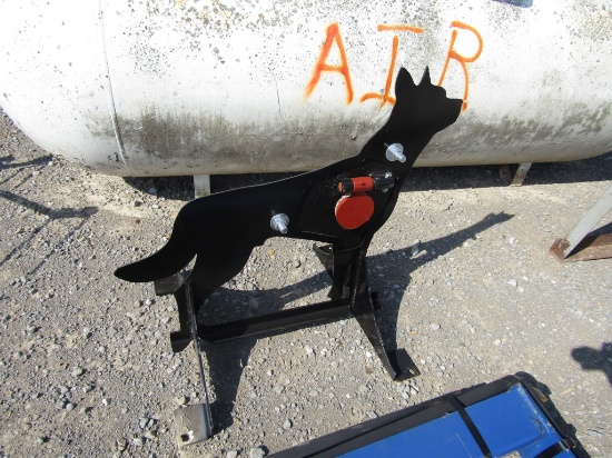 New Coyote Metal Shooting Target