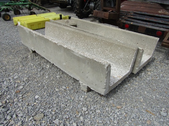8ft Concrete Feed Bunk