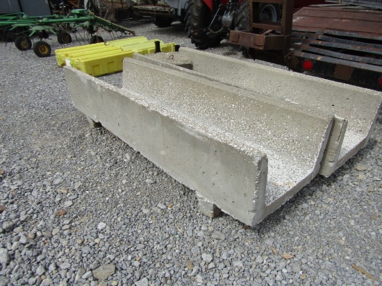 8ft Concrete Feed Bunk