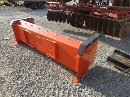 Unused 8ft KC Skid Steer Box Blade