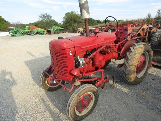 Super A Farmall Tractor w/ cultivator