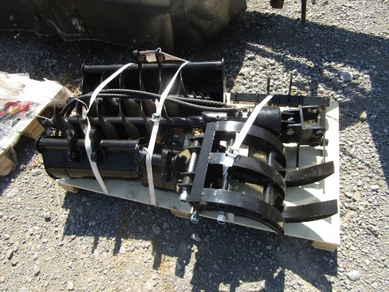 Pallet of (9) New Mini Excavator Attachments
