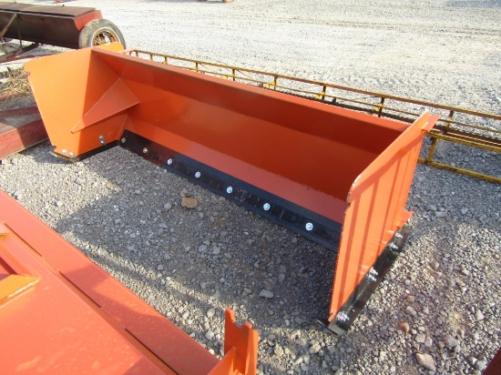 Unused 8ft KC Skid Steer Box Blade