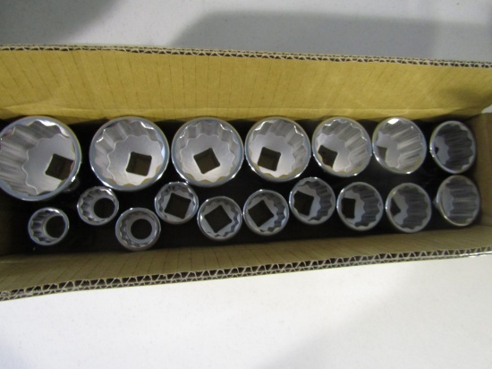 New 3/4'' Craftsman 17pc Socket Set
