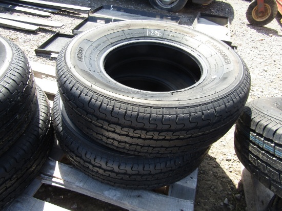 (2) 225/75-15 New Trailer Tires