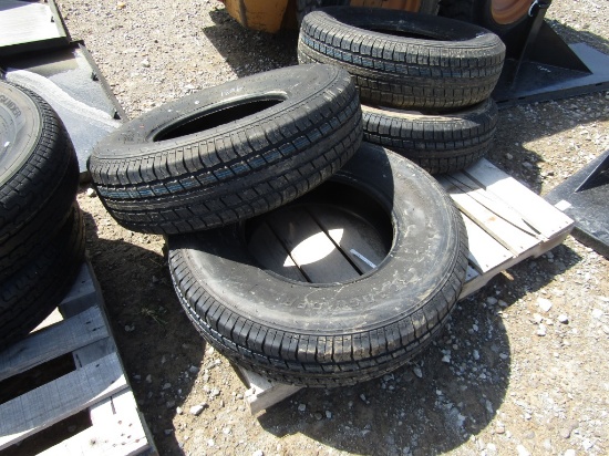 (2) 235/85-16 New Trailer Tires