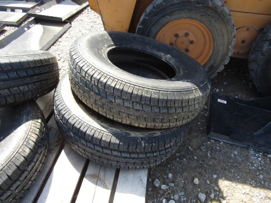 (2) 235/85-16 New Trailer Tires