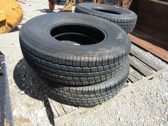 (2) 235/80R16 new Trailer Tires