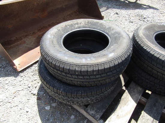 (2) 235/80R16 new Trailer Tires