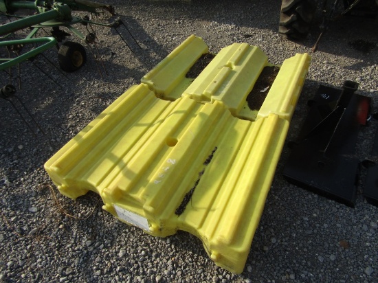 (2) Yellow Tank/Saddles