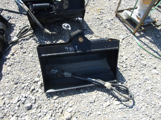 New 24'' Hyd Twist Bucket for Mini Ex