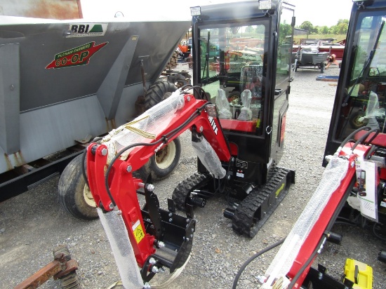 Unused VA13C Miva Mini Excavator w/ Cab