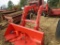 LA1854 KUBOTA LOADER W/ BRACKETS