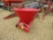 RED FERTILIZE SPREADER