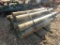 APPROX (24) 6''-7'' X 7' TREATED FENCE POST - ALL ONE PRICE