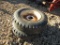(2) 7.75-14 4LUG IMPLEMENT TIRES AND WHEELS