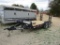 2020 16FT PERFORMANCE BUMPERHITCH FLATBED TRAILER W/ TITLE