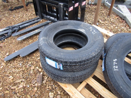 (2) NEW 225/75R15 TRAILER TIRES - BOTH ONE PRICE