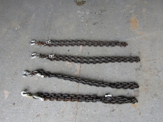 (4) 7FT 1/2'' LOG CHAINS - 4X TIMES THE PRICE