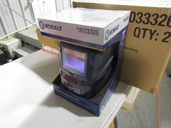 NEW KOBALT AUTO DARKENING WELDING HELMET