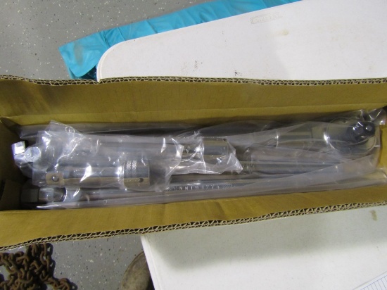 NEW 5PC CRAFTSMAN 3/4'' DRIVE RATCHET AND EXTENSION SET