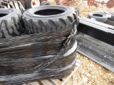 (4) NEW 10-16.5 SKID STEER TIRES - ALL ONE PRICE