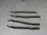(4) 7FT 1/2'' LOG CHAINS - 4X TIMES THE PRICE